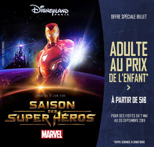 Disneyland® Offre Spéciale : Billet Adulte au prix du billet Enfant ! •  Come to Paris